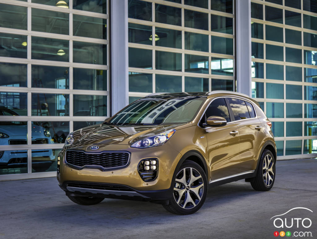 The new 2017 Kia Sportage SX Turbo